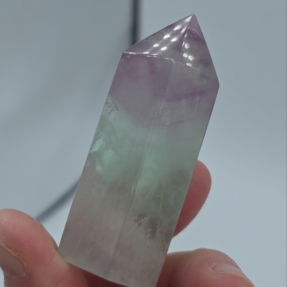 Rainbow Fluorite Crystal Tower - Picture 4 of 6